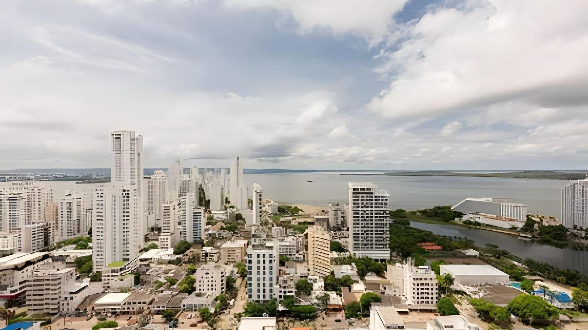Espectacular En El Piso 29 En Palmetto * Cartagena