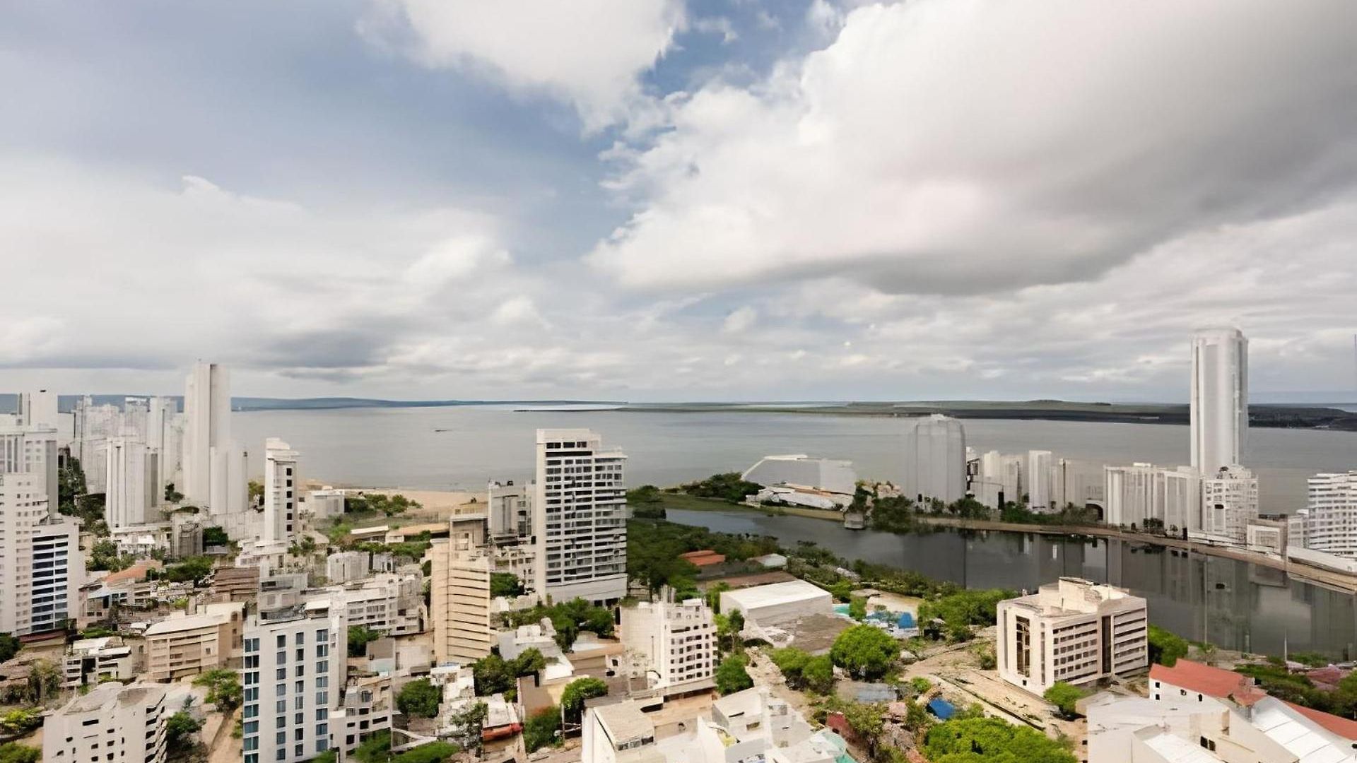 Espectacular En El Piso 29 En Palmetto Apartamento Cartagena