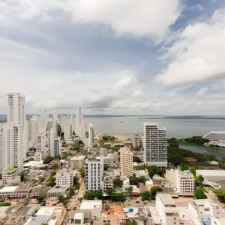 Espectacular En El Piso 29 En Palmetto * Cartagena