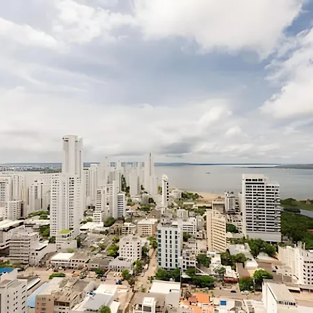 Espectacular En El Piso 29 En Palmetto Apartamento Cartagena