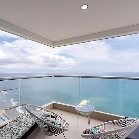 Apartamento Espectacular En El Piso 29 En Palmetto Cartagena